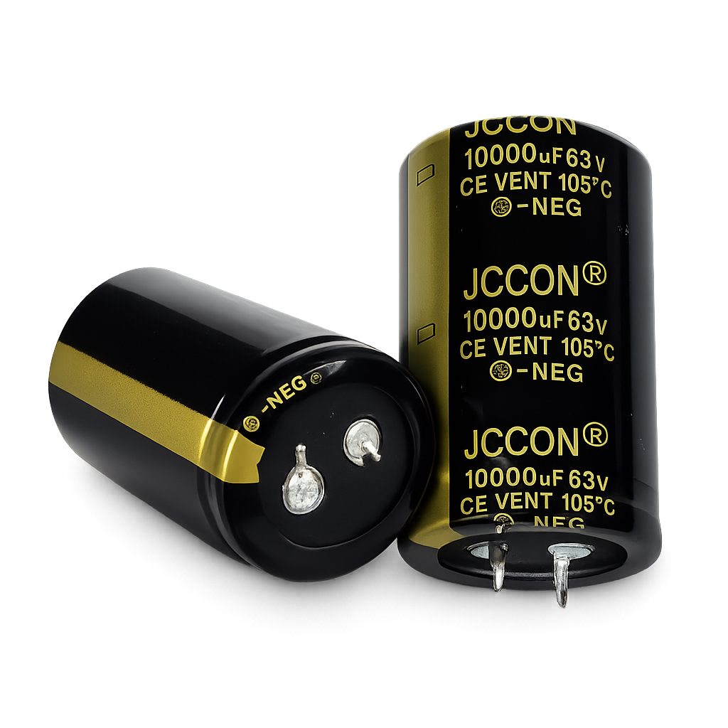 Tụ Amply JCCON 10000uF/63V Với Kích Thước 5 X 3 Chất Lượng Cao - 1 Cái