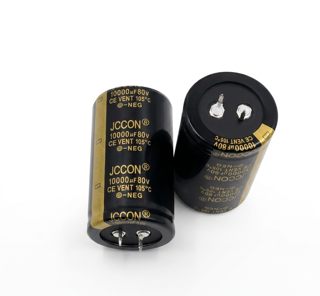 Tụ Amply JCCON 10000uF/80V Với Kích Thước 6 X 3.5 Chất Lượng Cao - 1 Cái