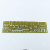 PCB Mạch In Jack AV AMPLY Chưa Hàn LK Có Hỗ Trợ LINE OUT - 1 Cái