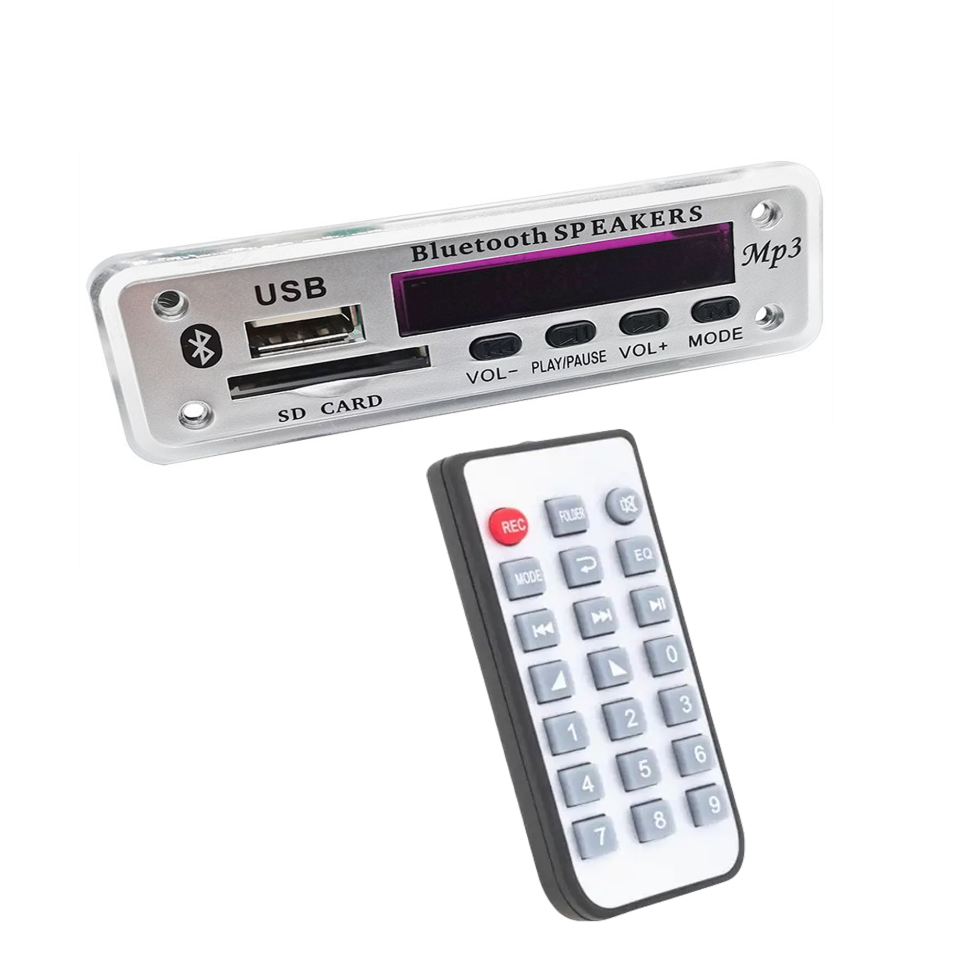 Mạch USB/TF/FM/BLUETOOTH 5.3 Giải Mã Mp3/Flac Chất Âm Cực Tốt V4 - 1 Cái