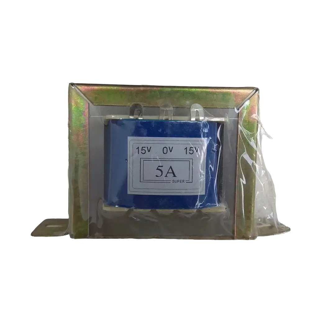 Biến áp 15v đối xứng dây đồng 5A 57W - 1 Cái